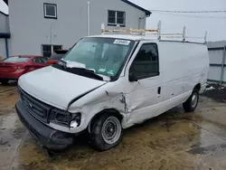 Salvage cars for sale from Copart Windsor, NJ: 2003 Ford Econoline E250 Van