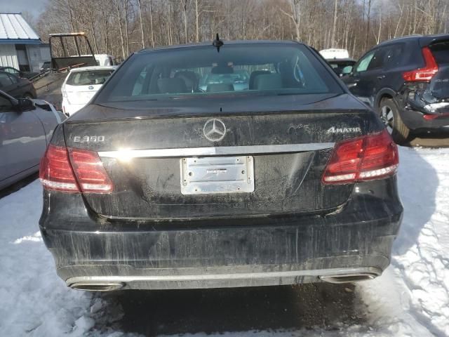 2015 Mercedes-Benz E 350 4matic