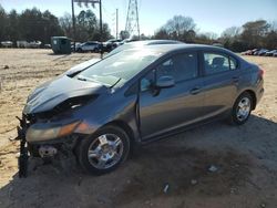 Salvage cars for sale from Copart China Grove, NC: 2012 Honda Civic LX