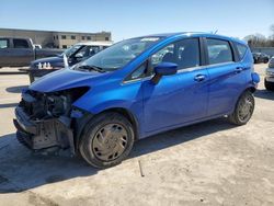 Salvage cars for sale at auction: 2016 Nissan Versa Note S