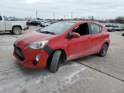 Salvage cars for sale at Oklahoma City, OK auction: 2015 Toyota Prius C