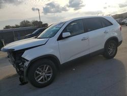 Salvage cars for sale at Orlando, FL auction: 2014 KIA Sorento LX