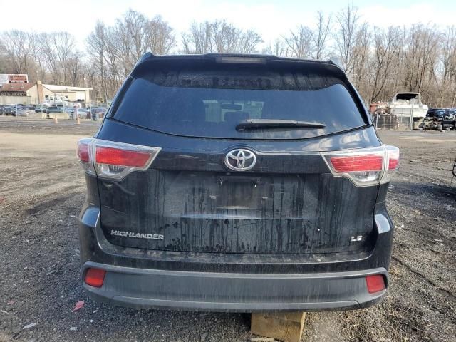 2015 Toyota Highlander LE