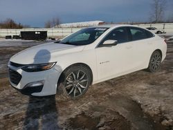 Salvage cars for sale at auction: 2020 Chevrolet Malibu RS