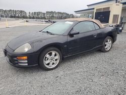 Salvage cars for sale at Lumberton, NC auction: 2001 Mitsubishi Eclipse Spyder GT