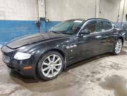 Salvage cars for sale at Woodhaven, MI auction: 2008 Maserati Quattroporte M139