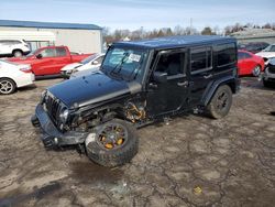 SUV salvage a la venta en subasta: 2017 Jeep Wrangler Unlimited Sahara