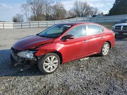 Salvage cars for sale at auction: 2013 Nissan Sentra S