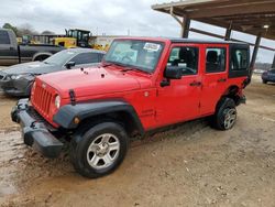 Salvage cars for sale at Tanner, AL auction: 2017 Jeep Wrangler Unlimited Sport