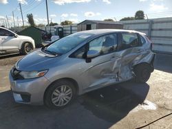 Salvage cars for sale at Miami, FL auction: 2017 Honda FIT LX