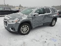 Salvage cars for sale at Exeter, RI auction: 2020 Chevrolet Traverse LT