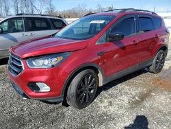 Salvage cars for sale at Spartanburg, SC auction: 2018 Ford Escape SE