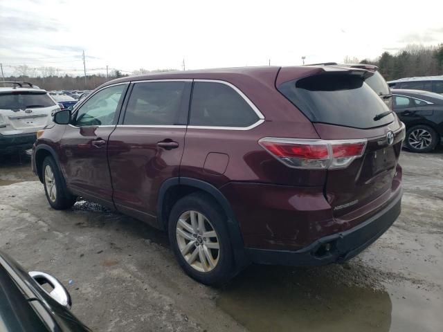 2016 Toyota Highlander LE