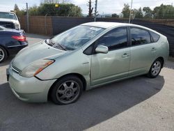 Salvage cars for sale at San Martin, CA auction: 2007 Toyota Prius