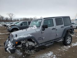 Jeep salvage cars for sale: 2017 Jeep Wrangler Unlimited Sport