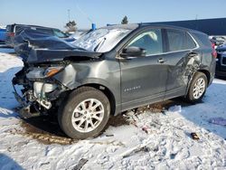 Salvage cars for sale at Woodhaven, MI auction: 2020 Chevrolet Equinox LT