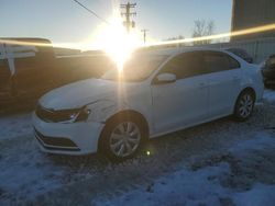 Salvage cars for sale at Wayland, MI auction: 2017 Volkswagen Jetta S