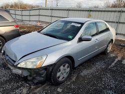 Salvage cars for sale at Hillsborough, NJ auction: 2005 Honda Accord LX