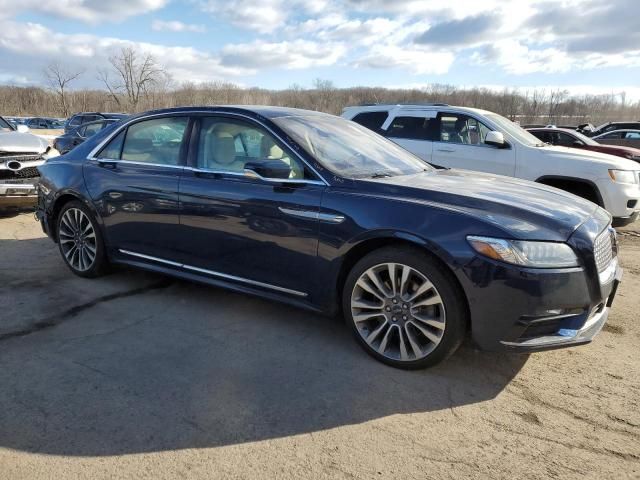 2019 Lincoln Continental Reserve