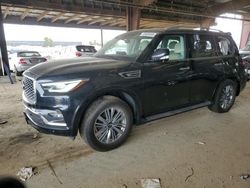 Salvage cars for sale at American Canyon, CA auction: 2022 Infiniti QX80 Luxe