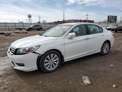 Salvage cars for sale at Chicago Heights, IL auction: 2013 Honda Accord EXL