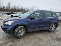 Salvage cars for sale at Leroy, NY auction: 2010 Honda CR-V LX