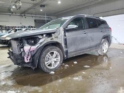 Salvage cars for sale at Candia, NH auction: 2021 GMC Terrain SLE