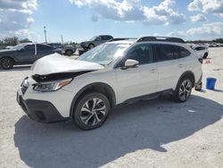 Salvage cars for sale at Arcadia, FL auction: 2020 Subaru Outback Limited