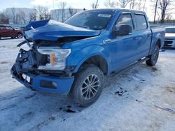 Salvage cars for sale at Central Square, NY auction: 2019 Ford F150 Supercrew