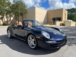 Porsche salvage cars for sale: 2008 Porsche 911 Carrera S Cabriolet