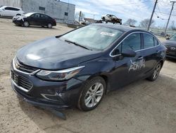 Salvage cars for sale at Chicago Heights, IL auction: 2016 Chevrolet Cruze Premier