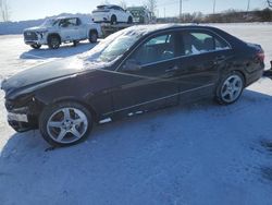 Salvage cars for sale from Copart Montreal Est, QC: 2010 Mercedes-Benz E 350 4matic