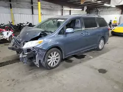 Carros salvage a la venta en subasta: 2015 Toyota Sienna LE