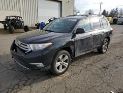 Toyota salvage cars for sale: 2013 Toyota Highlander Limited