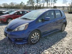 Salvage cars for sale at Byron, GA auction: 2013 Honda FIT Sport