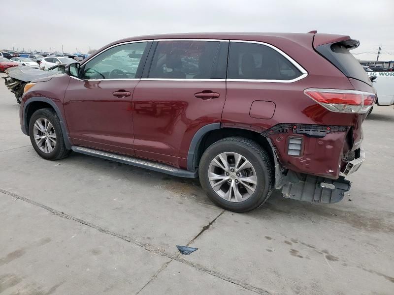 2015 Toyota Highlander LE