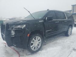 Salvage cars for sale at Wayland, MI auction: 2021 Chevrolet Suburban K1500 High Country