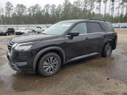 Salvage cars for sale at Harleyville, SC auction: 2022 Nissan Pathfinder SV