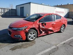 Chevrolet salvage cars for sale: 2017 Chevrolet Cruze LT