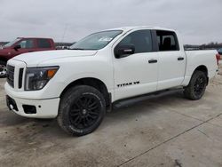 Salvage cars for sale at Grand Prairie, TX auction: 2018 Nissan Titan SV