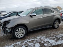 Salvage cars for sale at Brighton, CO auction: 2011 Chevrolet Equinox LTZ