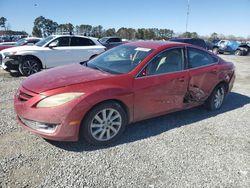 Salvage cars for sale at Dunn, NC auction: 2012 Mazda 6 I