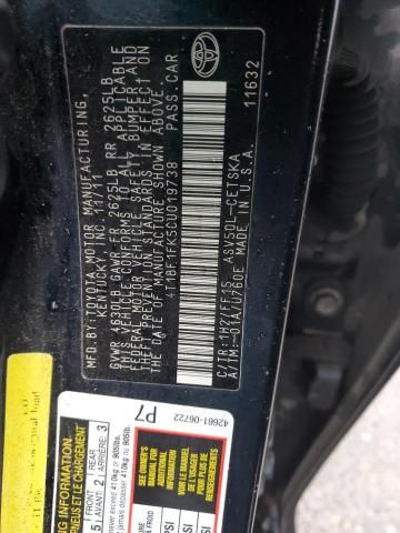 2012 Toyota Camry Base