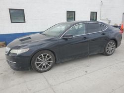 Salvage cars for sale at Farr West, UT auction: 2015 Acura TLX