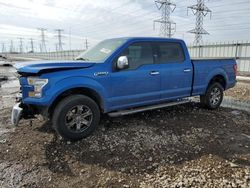 Salvage cars for sale at Elgin, IL auction: 2016 Ford F150 Supercrew