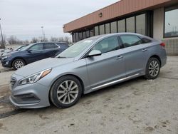 Salvage cars for sale at Fort Wayne, IN auction: 2016 Hyundai Sonata Sport