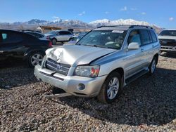 Salvage cars for sale at Magna, UT auction: 2006 Toyota Highlander Hybrid