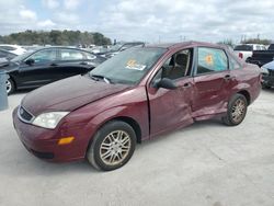 Ford Focus zx4 salvage cars for sale: 2007 Ford Focus ZX4