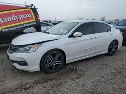 Honda salvage cars for sale: 2016 Honda Accord Sport