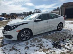 Salvage cars for sale at Seaford, DE auction: 2017 Honda Civic EXL